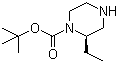 (S)-1-N-Boc-2-ethylpiperazine molecular structure (CAS 325145-35-5)