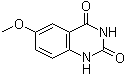 6-甲氧基-2,4(1H,3H)-喹唑啉二酮分子结构 (CAS 32618-84-1)