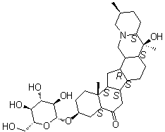 埃贝母碱分子结构 (CAS 32685-93-1)