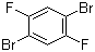 1,4-二溴-2,5-二氟苯分子结构 (CAS 327-51-5)