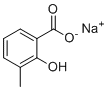 structure of CAS# 32768-20-0, Sodium 3-methylsalicylate