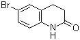 6-溴-1,2,3,4-四氢-2-喹啉酮分子结构 (CAS 3279-90-1)