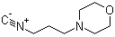 4-(3-Isocyanopropyl)morpholine molecular structure (CAS 32835-58-8)