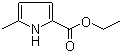 Ethyl 5-methyl-1H-pyrrole-2-carboxylate molecular structure (CAS 3284-51-3)