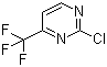 2-Chloro-4-(trifluoromethyl)pyrimidine molecular structure (CAS 33034-67-2)