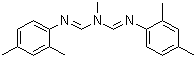 Amitraz molecular structure (CAS 33089-61-1)
