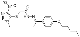 ROS Inhibitor, YCG063 molecular structure (CAS 330997-95-0)