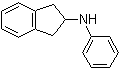 N-苯基-2-氨基茚满分子结构 (CAS 33237-72-8)