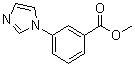 Methyl 3-(1H-imidazol-1-yl)benzoate molecular structure (CAS 335255-85-1)