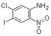 5-氯-4-碘-2-硝基苯胺分子结构 (CAS 335349-57-0)