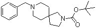 8-苄基-2,8-二氮杂螺[4.5]癸烷-2-羧酸叔丁酯分子结构 (CAS 336191-16-3)