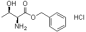 L-苏氨酸苄酯盐酸盐分子结构 (CAS 33645-24-8)