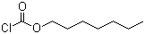 Heptyl chloroformate molecular structure (CAS 33758-34-8)