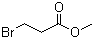 3-溴丙酸甲酯分子结构 (CAS 3395-91-3)