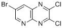 7-溴-2,3-二氯吡啶并[2,3-b]吡嗪分子结构 (CAS 341939-31-9)