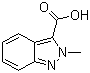 2-甲基吲唑-3-羧酸分子结构 (CAS 34252-44-3)