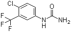 N-[4-Chloro-3-(trifluoromethyl)phenyl]urea molecular structure (CAS 343247-69-8)