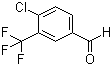 4-氯-3-三氟甲基苯甲醛分子结构 (CAS 34328-46-6)