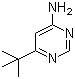 6-tert-Butylpyrimidin-4-ylamine molecular structure (CAS 3435-27-6)
