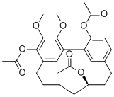 Myricanol triacetate molecular structure (CAS 34509-52-9)