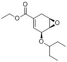 (1R,5S,6R)-乙基5-(戊烷-3-基氧基)-7-氧杂双环[4.1.0]庚-3-烯-3-羧酸酯分子结构 (CAS 347378-74-9)