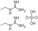 N-乙基硫酸胍分子结构 (CAS 3482-86-8)