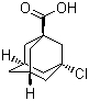 3-氯金刚烷羧酸分子结构 (CAS 34859-74-0)
