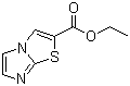 Imidazo[2,1-b]thiazole-2-carboxylic acid ethyl ester molecular structure (CAS 349480-76-8)