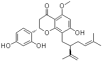 Kurarinon molecular structure (CAS 34981-26-5)