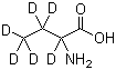 DL-2-Aminobutyric-D6 acid molecular structure (CAS 350820-17-6)