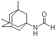 1-甲酰氨基-3,5-二甲基金刚烷分子结构 (CAS 351329-88-9)