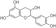 (+)-表儿茶素分子结构 (CAS 35323-91-2)