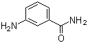 3-氨基苯甲酰胺分子结构 (CAS 3544-24-9)