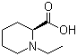(2S)-1-乙基哌啶-2-羧酸分子结构 (CAS 354563-60-3)