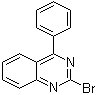 2-溴-4-苯基喹唑啉分子结构 (CAS 354574-58-6)