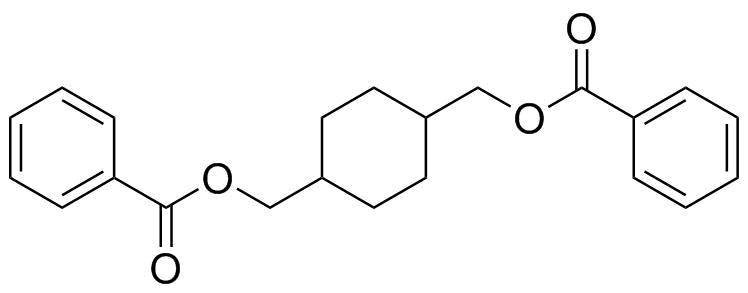 1,4-双(苯甲酰氧基甲基)环己烷分子结构 (CAS 35541-81-2)