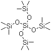 Silicic acid tetrakis(trimethylsilyl) ester molecular structure (CAS 3555-47-3)