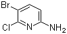 5-Bromo-6-chloropyridin-2-amine molecular structure (CAS 358672-65-8)