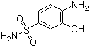 4-氨基-3-羟基苯磺酰胺分子结构 (CAS 3588-76-9)