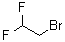 2-溴-1,1-二氟乙烷分子结构 (CAS 359-07-9)