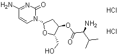 泛托西他滨二盐酸盐分子结构 (CAS 359689-54-6)