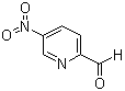 5-硝基吡啶-2-甲醛分子结构 (CAS 35969-75-6)