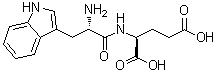 L-色氨酰-L-谷氨酸分子结构 (CAS 36099-95-3)