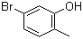 5-Bromo-2-methylphenol molecular structure (CAS 36138-76-8)
