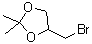 4-(溴甲基)-2,2-二甲基-1,3-二氧戊环分子结构 (CAS 36236-76-7)