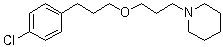 Pitolisant分子结构 (CAS 362665-56-3)