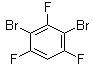 2,4-二溴-1,3,5-三氟苯分子结构 (CAS 363-69-9)