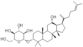 Ginsenoside Rk2 molecular structure (CAS 364779-14-6)