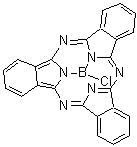 氯化硼亚酞菁分子结构 (CAS 36530-06-0)