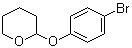 2-(4-溴苯氧基)四氢吡喃分子结构 (CAS 36603-49-3)
